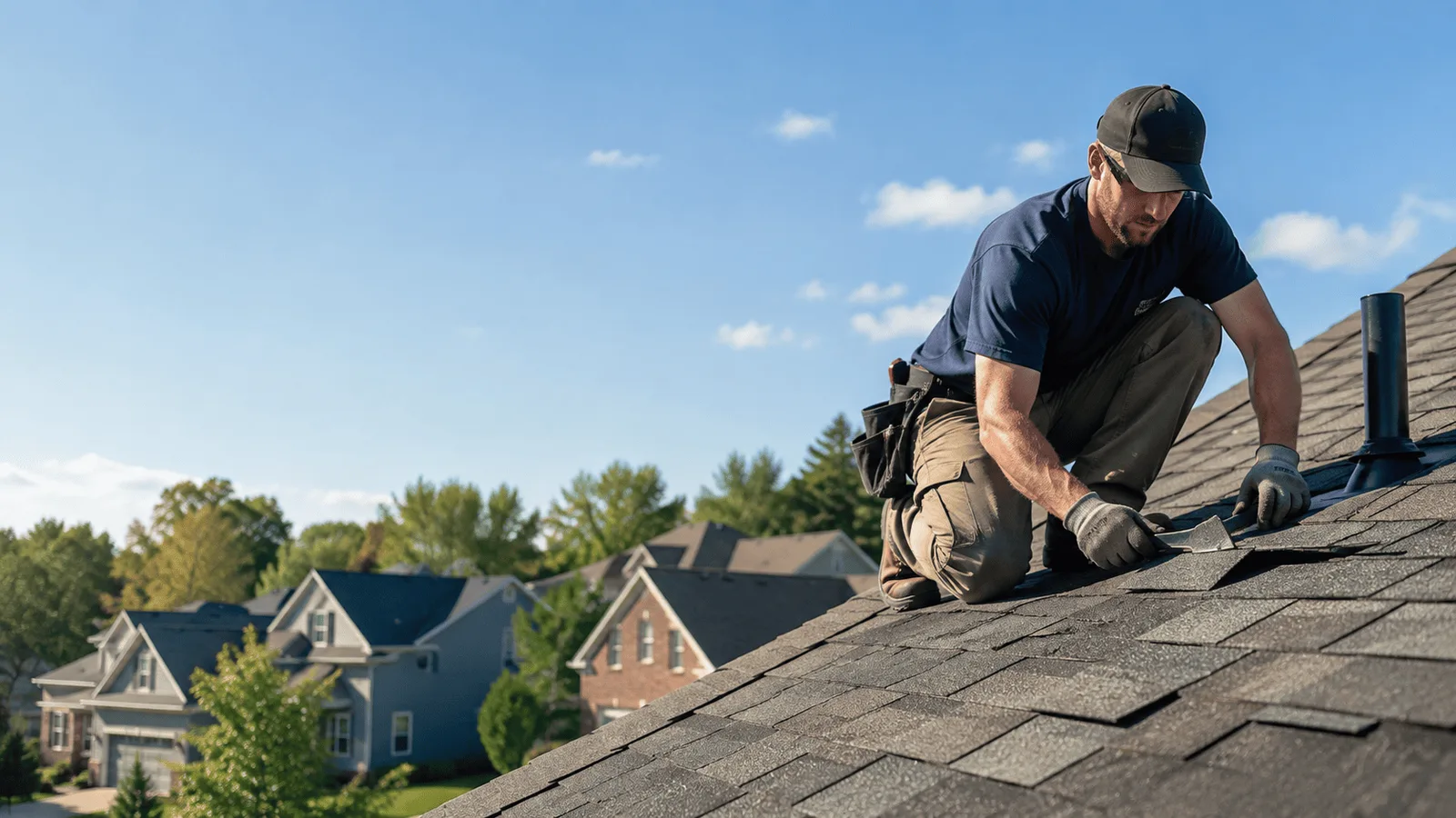 Roof Leak Repair in South Range, MI near me